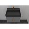 Castello Usa Amazon 24-inch Gray Vanity Set with Black Top and Gold Handles CB-MC-24G-GLD-2056-BL - alternate 6